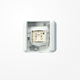 Jung 8471.02LEDW KNX Taster BA  Mittenstellung  1fach, WG 800