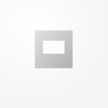 Jung A1569USBAL Abdeckung für USB-Ladegerät, (gerastet), Serie A, aluminium