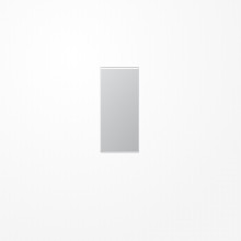 Jung A50NAAL Abdeckung in Tastenfarbe, F50, Thermoplast lackiert, Serie AS/A, aluminium