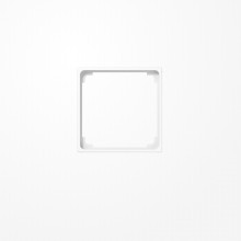 Jung A590ZWW Zwischenrahmen 50x50, Serie AS/A, alpinweiß