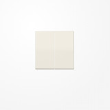 Jung ABAS591-5 Wippe, Duroplast antibakteriell, Serie AS, weiß