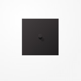 Jung AL12-0DK01 Abdeckung mit Kipphebel Kegel, 1 Kipphebel, Serie LS 1912, dark (lackiertes Aluminium)