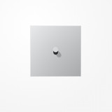 Jung AL12-0K0 Abdeckung mit Kipphebel Kegel, 1 Kipphebel, Serie LS 1912, Aluminium