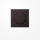 Jung AL1749D Abdeckung für Thermostat, Aluminium lackiert, Serie LS, dark