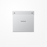 Jung AL2990NAKO5 Wippe mit Lichtleiter, mit Schriftfeld, Serie LS, Aluminium