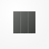 Jung AL993AN Wippe, Aluminium lackiert, Serie LS, anthrazit