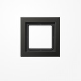Jung ALD2981AN Rahmen 1fach, senkrechte und waagerechte Montage, Aluminium lackiert, LS-DESIGN, anthrazit (lackiertes Aluminium)