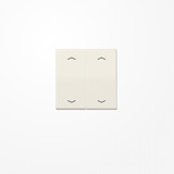 Jung AS102P Wippe, mit Pfeilsymbolen für Taster 2fach, Duroplast, F10, Serie AS, weiß