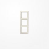 Jung AS583 Rahmen 3fach, senkrechte und waagerechte Montage, Duroplast, AS 500, weiß