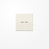 Jung AS591-5KO5 Wippe mit Lichtleiter, Duroplast, Serie AS, weiß