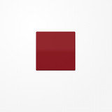 Jung AS591BFRT Wippe, Thermoplast, Serie AS, rot