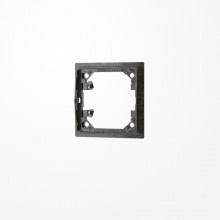 Jung AS90HP Halteplatte 1fach, Serie A, schwarz