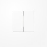 Jung BLELS995WW Bluetooth Low Energy Funk-Wandsender , 4-kanalig, Serie LS, alpinweiß