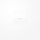 Jung BTAS17101WW JUNG HOME Taster 1fach, Duroplast, Serie AS, alpinweiß