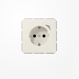 Jung BTCD1521S JUNG HOME SCHUKO Steckdose, 16 A 250 V ~, mit Funktionsanzeige, SAFETY+, Serie CD, weiß