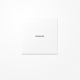 Jung BTLS17101WWM JUNG HOME Taster 1fach, Duroplast lackiert, Serie LS, schneeweiß matt