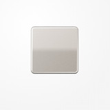 Jung CD101PT Wippe für Taster 1fach, Aluminium eloxiert, F10, Serie CD, platin