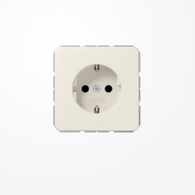 Jung CD1520 SCHUKO-Steckdose, 16 A 250 V ~, Duroplast, Serie CD, weiß
