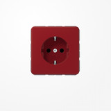 Jung CD1520BFRT SCHUKO-Steckdose, 16 A 250 V ~, Thermoplast, Serie CD, rot