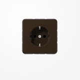 Jung CD1520BR SCHUKO-Steckdose, 16 A 250 V ~, Duroplast, Serie CD, braun