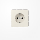 Jung CD1520N SCHUKO-Steckdose, 16 A 250 V ~, ohne Krallen, Duroplast, Serie CD, weiß