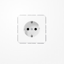 Jung CD1520WW SCHUKO-Steckdose, 16 A 250 V ~, Duroplast, Serie CD, alpinweiß