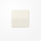 Jung CD1702 LB-Management Taster 2fach, Duroplast, Serie CD, weiß