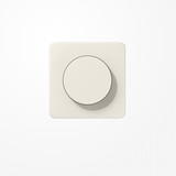 Jung CD1740 Abdeckung mit Drehknopf, Duroplast, Serie CD, weiß