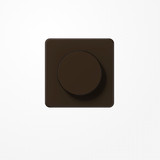 Jung CD1740BR Abdeckung mit Drehknopf, Duroplast, Serie CD, braun