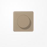 Jung CD1740GB Abdeckung mit Drehknopf, Duroplast lackiert, Serie CD, gold-bronze