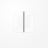 Jung CD401TSAWW Tastensatz 1fach, F40, Serie CD, alpinweiß