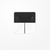 Jung CD4093TSAWW Tastensatz 3fach, F40 Raumcontroller, Serie CD, alpinweiß