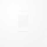 Jung CD50NAWW Abdeckung in Tastenfarbe, F50, Thermoplast, Serie CD, alpinweiß