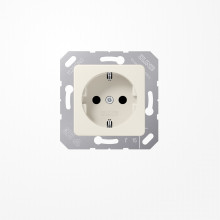 Jung CD5120BF SCHUKO-Steckdose, 16 A 250 V ~, Thermoplast, 50x50 mm, weiß