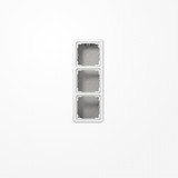 Jung CD583AWW Aufputz-Kappe 3fach, Duroplast, Serie CD, alpinweiß
