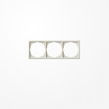 Jung CD583KW Rahmen für Kabelkanal-Installation 3fach, senkrechte und waagerechte Montage, Thermoplast, Kabelkanal CD, weiß