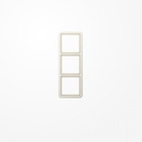 Jung CD583W Rahmen 3fach, senkrechte und waagerechte Montage, Duroplast, CD 500, weiß