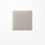 Jung CD590APT Leitungsauslass mit Zugentlastung, Aluminium eloxiert, Serie CD, platin