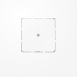 Jung CD590AWW Leitungsauslass mit Zugentlastung, Duroplast, Serie CD, alpinweiß