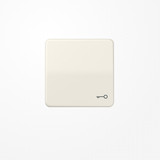 Jung CD590BFT Wippe, Symbol Tür, Thermoplast, Serie CD, weiß