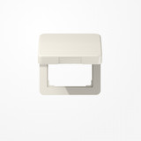 Jung CD590KL Klappdeckel, Thermoplast, Serie CD, weiß