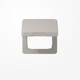 Jung CD590KLPT Klappdeckel, Aluminium eloxiert, Serie CD, platin