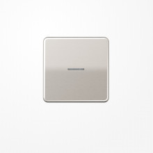 Jung CD590KO5PT Wippe mit Lichtleiter, Aluminium eloxiert, Serie CD, platin