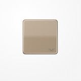 Jung CD590LGB Wippe, Symbol Licht, Aluminium eloxiert, Serie CD, gold-bronze