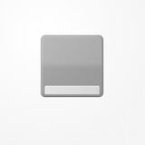 Jung CD590NAGR Wippe, mit Schriftfeld, Duroplast, Serie CD, grau