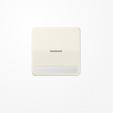 Jung CD590NAKO5 Wippe mit Lichtleiter, mit Schriftfeld, Duroplast, Serie CD, weiß