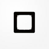 Jung CD590ZSW Zwischenrahmen 50x50, Serie CD, schwarz