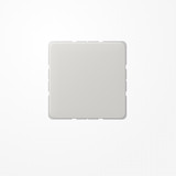 Jung CD594-0LG Blind-Abdeckung (gerastet), Thermoplast, Serie CD, lichtgrau
