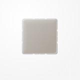 Jung CD594-0PT Blind-Abdeckung (gerastet), Aluminium eloxiert, Serie CD, platin