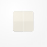 Jung CD595BF Wippe, Thermoplast, Serie CD, weiß